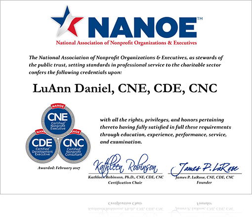 Sample NANOE Credential