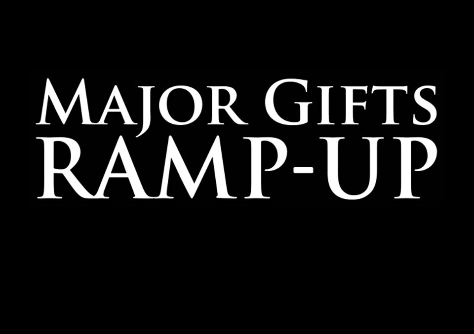 BOOK REVIEW: Major Gifts Ramp-Up THE BOOK NANOE